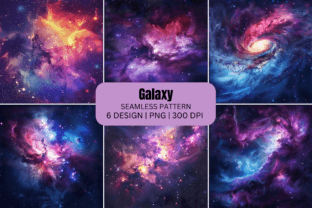 Galaxy Seamless Patterns Background Illustration Fonds d'Écran Par GOOBOAT