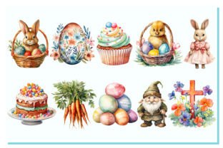 Easter Parade Clipart Graphic Illustrations By Fomo Creative 2