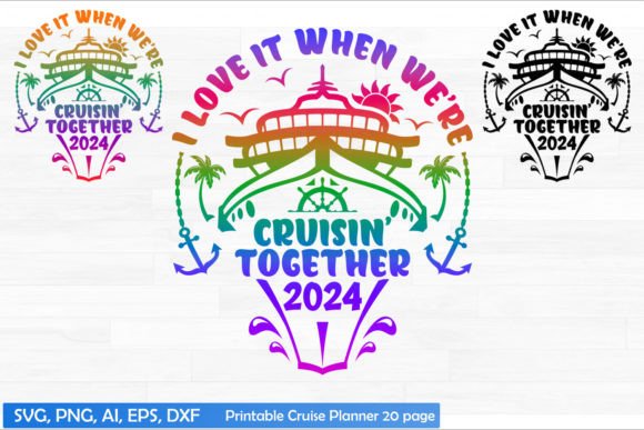 I Love It when We're Cruising Together Graphic T-shirt Designs By MiamiDesignPage