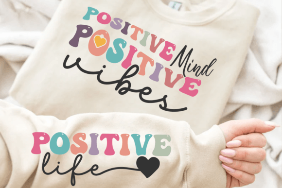 Positive Affirmations Life Mind Vibes Graphic Crafts By The-Printable