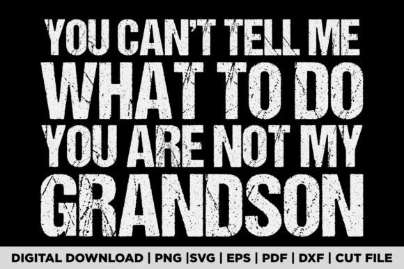 You Can't Tell What to Do You Are Not My Gráfico Diseños de Camisetas Por POD Graphix