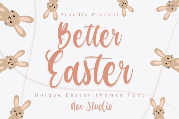 Better Easter Script & Handwritten Font By Nox Studio