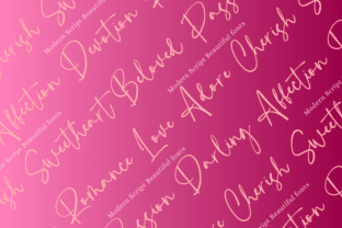 Beauty Romantic Script & Handwritten Font By Creavibes Design 9