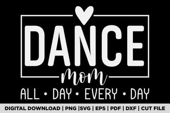 Dance Mom T-shirt Graphic T-shirt Designs By POD Graphix