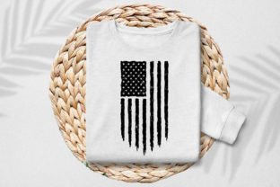 Distressed American Flag SVG/PNG Graphic Crafts By GraphicsTreasures 3