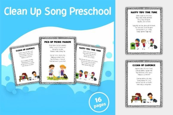 Tidy Tunes: Fun Songs for Cleaning Up Graphic PreK By TheStudyKits