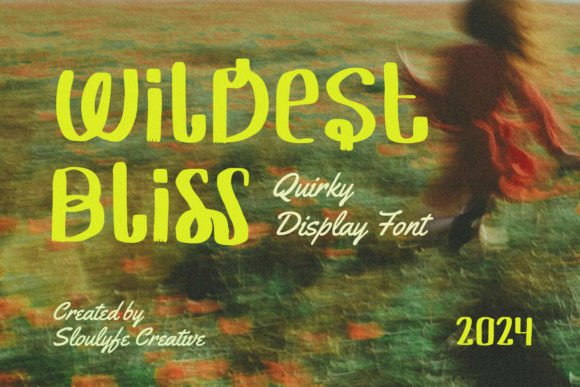 Wildest Bliss Display Font By Sloulyfe & Oyko