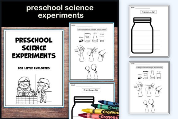 Preschool Curious Mind Science Experimen Graphic K By TheStudyKits
