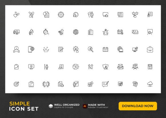 Assessment and Analytics Icon Set Graphic Icons By riRafiq