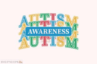 Autism Mom Varsity, Autism Awareness SVG Grafica Design di T-shirt Di mh_arif 1