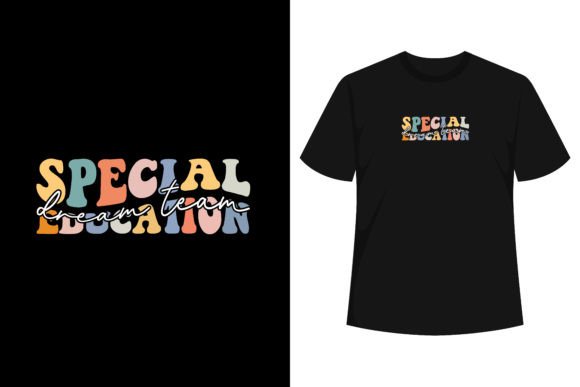 Dream Team Special Education Squad Graphic T-shirt Designs By T-Shirt Style