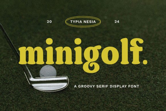 Minigolf Serif Font By Typia Nesia