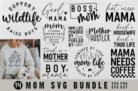 Mom Svg Bundle Graphic Crafts By Five Star Crafting