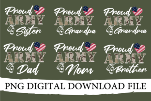 Proud Army Family Png, Army Png Graphic Crafts By NetArtStudio 1
