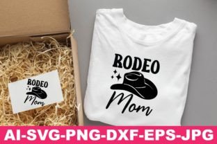 Rodeo Mom/Western Svg Png Design Gráfico Modelos de Impressão Por svgdesignsstore07 2