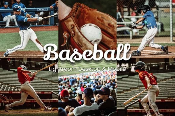 30 Baseball Lightroom Presets Bundle Graphic Actions & Presets By 3Motional