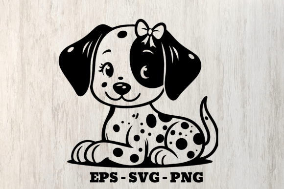 Dalmatian Svg, Dalmatian Clipart Graphic Crafts By craftsmaker