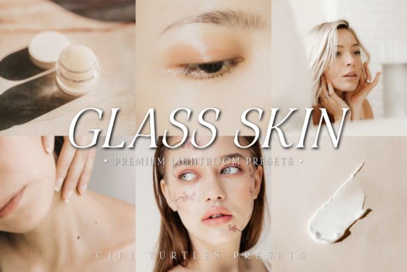 Korean Glass Skin Lightroom Presets Graphic Actions & Presets By CityTurtles