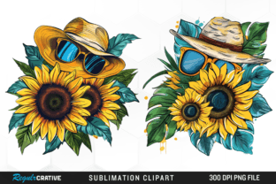 Sunflower Treat Summer Aesthetic Clipart Graphic Illustrations By Regulrcrative