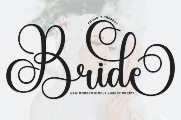 Bride Fontes Script Fonte Por Diorde Studio