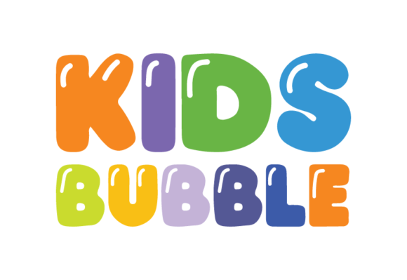 Kids Bubble Display-Schriftarten Schriftart Von GraphicsNinja