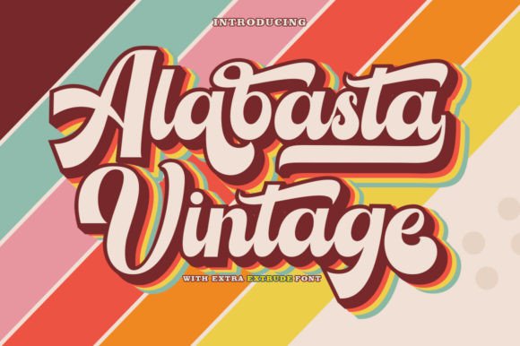 Alabasta Vintage Script & Handwritten Font By gloow studio