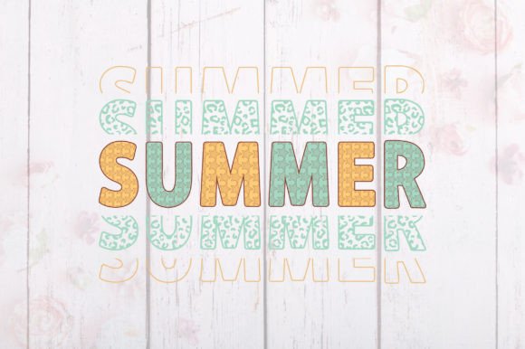 Vintage Summer Sublimation Design Grafika Rękodzieła Przez Craftlab98
