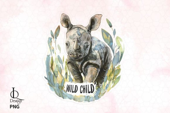 Wild Child Sublimation Clipart PNG Graphic Crafts By LQ Design