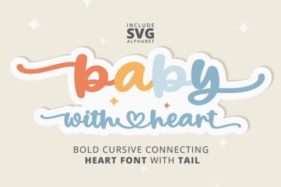 Baby Script & Handwritten Font By BitongType