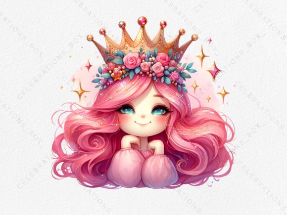 Fairytale Princess Clipart Princess Png Graphic AI Transparent PNGs By CelebrationsBoxs