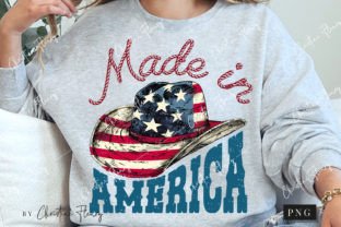 Made in America PNG, Patriotic PNG Graphic T-shirt Designs By Christine Fleury 2
