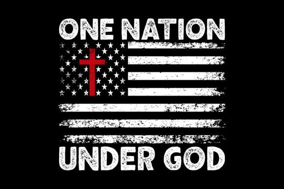 One Nation Under God Graphic Print Templates By teestore