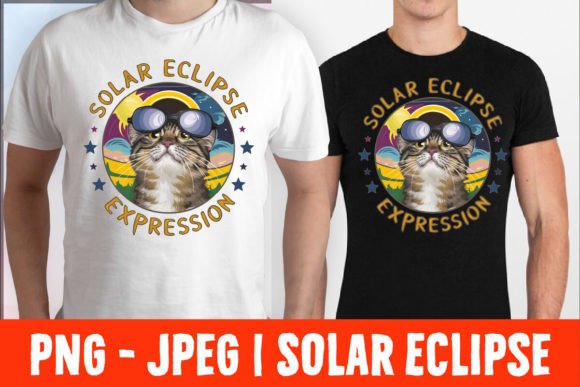 Solar Eclipse Graphic T-shirt Designs By ElimesherStudio