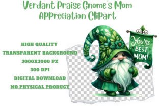 Gnome's Mom Appreciation Clipart Graphic Illustrations By applelemon1234 2