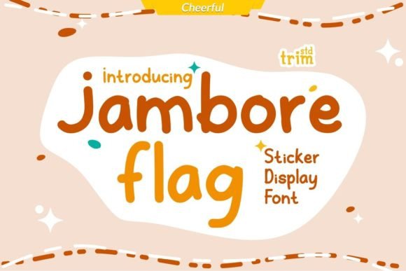 Jambore Flag Script & Handwritten Font By Trim Studio