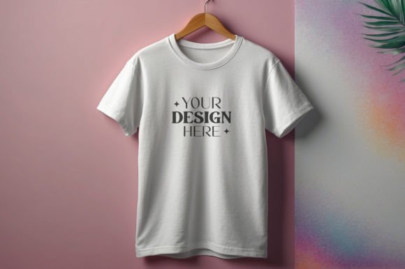 Unicorn T-Shirt Mockup Gráfico Mockups de Productos Diseñados a Medida Por Mockup