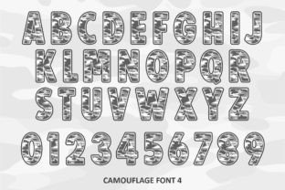 Camouflage Font Colorati Font Di Font Craft Studio 7