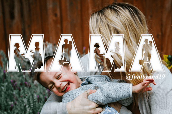 Mama Decorative Font By fontbrand19