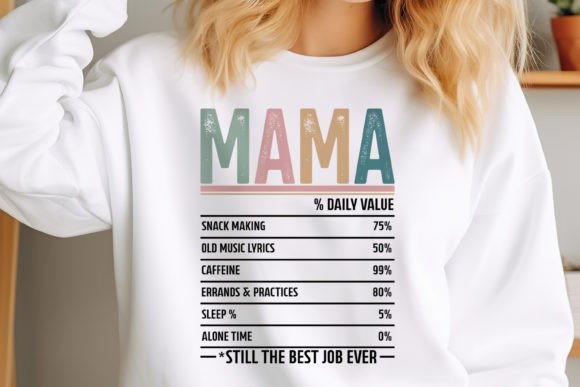 Mother's Day SVG Design,Mama Illustration Artisanat Par Merchsale