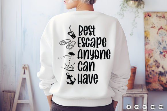 Best Escape Anyone Can Have Graphic T-shirt Designs By Print Ready Store