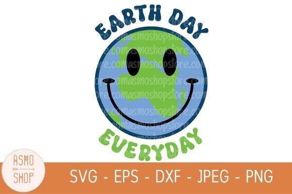 Earth Day Everyday SVG Graphic Illustrations By ASMOshopStore