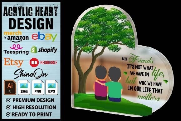 ShineOn Acrylic Square Plaque Design_PNG Graphic Crafts By ATTRACTIVE MERCH MARKET