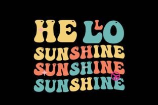 Hello Sunshine Graphic Crafts By MOTHER SHOP 789