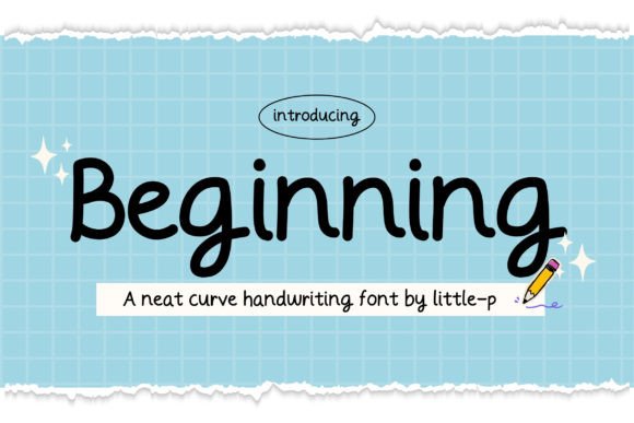 Beginning Script & Handwritten Font By Issie_Studio