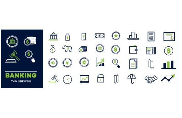 Finance Icon Set Graphic Icons By SB Tricks