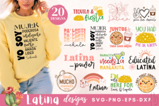 Latina SVG Design Bundle, Chingona Svg, Graphic Crafts By DelArtCreation 1