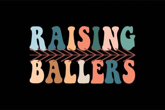 Raising Ballers Gráfico Diseños de Camisetas Por Vintage Designs