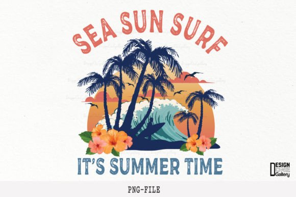 Sea Sun Surf PNG Graphic Crafts By Design one gallery