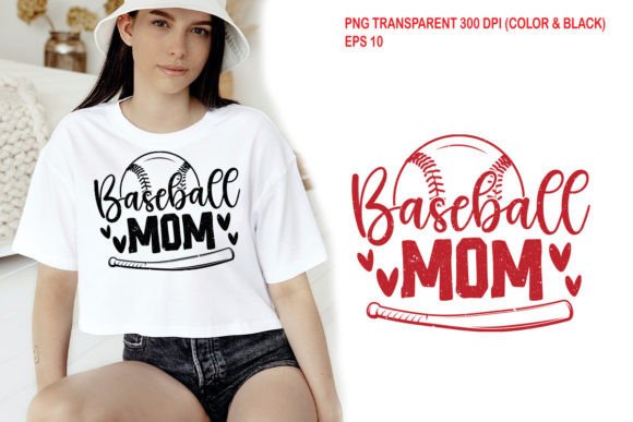 Baseball Mom Grafica Modelli di Stampa Di hossenikbal072