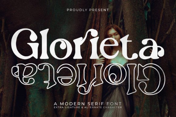 Glorieta Serif Font By jeritype